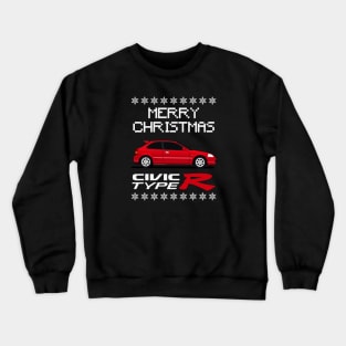 Civic Type R Merry Christmas Edition Crewneck Sweatshirt